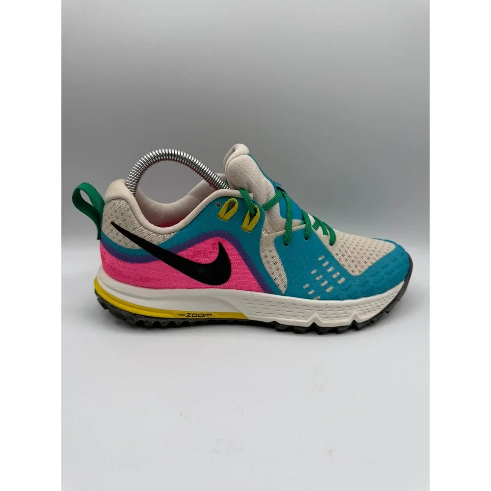 Nike‎ Wildhorse 6 Aura Fossil Pink Quartz CV2217-070 Trail Hiking Mens 8